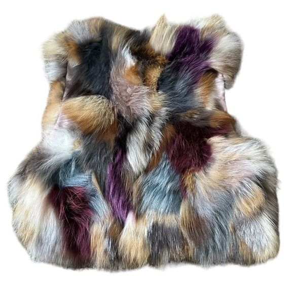 Zadig & Voltaire Bolero Fee Deluxe Gilet Fox Fur Vest Size XS - Picture 6 of 14